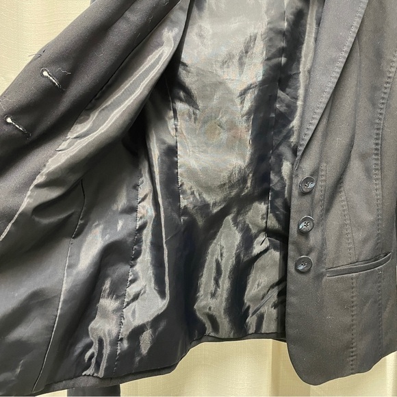 Halogen blazer dark blue/black fitted jacket - Picture 8 of 10